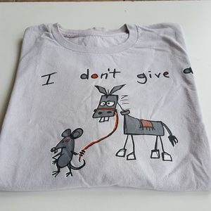 I don't give a rat's ass t-shirt
